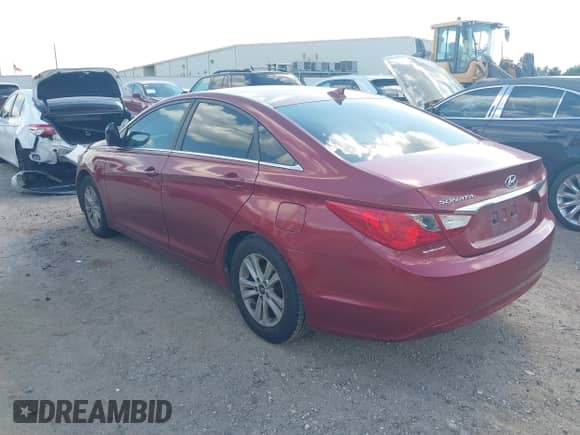 2012 Hyundai Sonata GLS with VIN 5NPEB4AC9CH336849, listed as a IAAI auction lot 40393162 with 151,386 mi miles and . Bid and sale history available at DreamBid. Image 3.