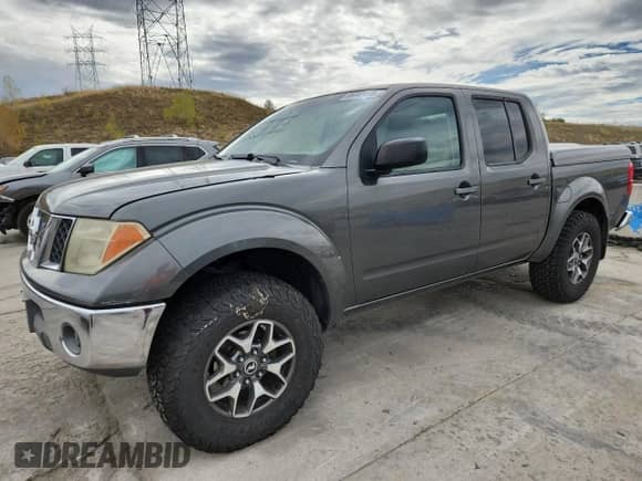 2005 Nissan Frontier SE with VIN 1N6AD07W35C419742, listed as a Copart auction lot 86340455 with 224,559 mi miles and Clean title. Bid and sale history available at DreamBid. Image 1.