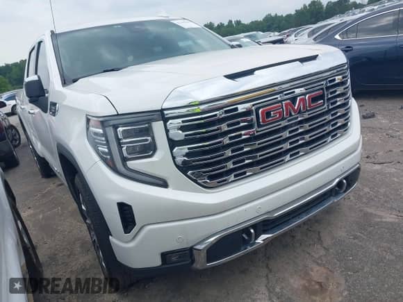 2023 GMC Sierra 1500 Denali with VIN 1GTUUGE85PZ230779, listed as a IAAI auction lot 42783346 with 38,251 mi miles and . Bid and sale history available at DreamBid. Image 1.