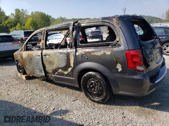 2017 Dodge Grand Caravan SE Plus with VIN 2C4RDGBG5HR569023, listed as a Copart auction lot 72062415 with Not provided miles and Non repairable. Bid and sale history available at DreamBid. Image 2.