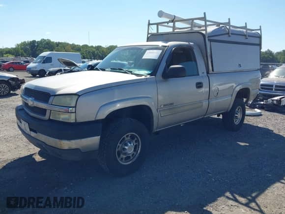 2004 Chevrolet Silverado 2500HD Work Truck with VIN 1GCHK24U24E170973, listed as a IAAI auction lot 43080160 with 291,959 mi miles and . Bid and sale history available at DreamBid. Image 2.