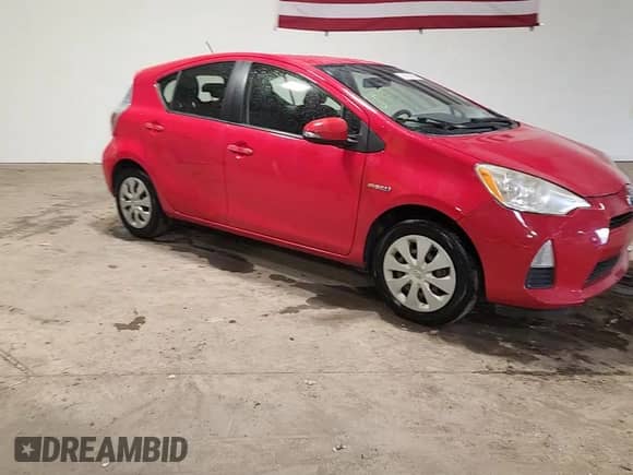 2014 Toyota Prius One with VIN JTDKDTB38E1567726, listed as a Copart auction lot 80626655 with 159,685 mi miles and Salvage title. Bid and sale history available at DreamBid. Image 13.