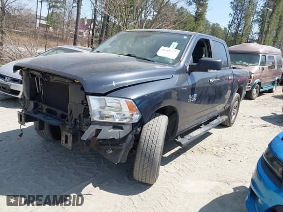 2017 Ram 1500 Big Horn with VIN 1C6RR7LG0HS788364, listed as a IAAI auction lot 41900047 with 119,324 mi miles and . Bid and sale history available at DreamBid. Image 19.