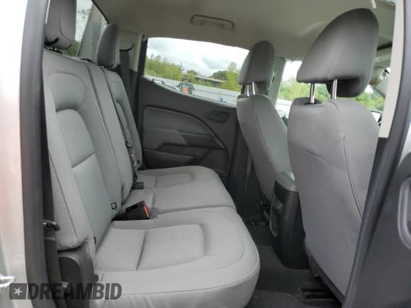 2018 Chevrolet Colorado 4WD Work Truck with VIN 1GCGTBEN9J1121613, listed as a Copart auction lot 71680335 with 76,617 mi miles and Salvage title. Bid and sale history available at DreamBid. Image 10.
