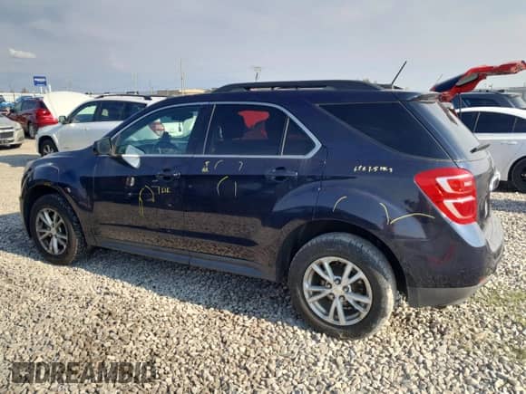 2016 Chevrolet Equinox LT z VIN 2GNALCEK6G1137795, wystawiony jako Copart lot #70376325 z przebiegiem 108 236 mil mil oraz Szkoda całkowita • Salvage title. Historia ofert i sprzedaży dostępna na DreamBid. Obrazek 2.