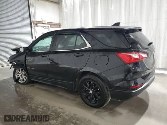 2021 Chevrolet Equinox LT with VIN 3GNAXUEVXML361442, listed as a Copart auction lot 80756455 with 38,483 mi miles and Salvage title. Bid and sale history available at DreamBid. Image 2.