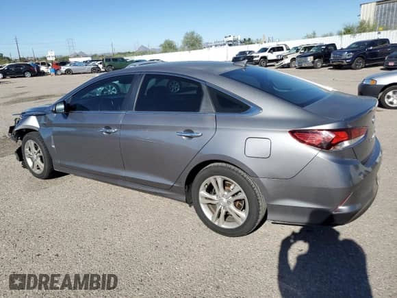2019 Hyundai Sonata SEL with VIN 5NPE34AF5KH746652, listed as a Copart auction lot 82608925 with 149,854 mi miles and Salvage title. Bid and sale history available at DreamBid. Image 2.