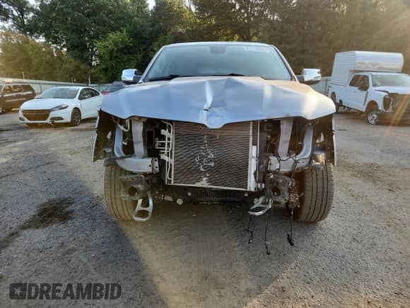 2020 Ram 1500 Longhorn with VIN 1C6SRFKT0LN388709, listed as a Copart auction lot 81114635 with 82,592 mi miles and Salvage title. Bid and sale history available at DreamBid. Image 5.