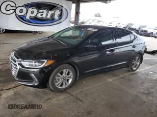 2017 Hyundai Elantra SE with VIN 5NPD84LF6HH034072, listed as a Copart auction lot 82155865 with 68,883 mi miles and Salvage title. Bid and sale history available at DreamBid. Image 1.