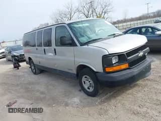 2005 Chevrolet Express Passenger с VIN 1GAHG39U951254581, выставлен на аукционе IAAI как лот 41704155 с пробегом 119 020 миль миль и . История ставок и продаж доступна на DreamBid. Изображение 1.