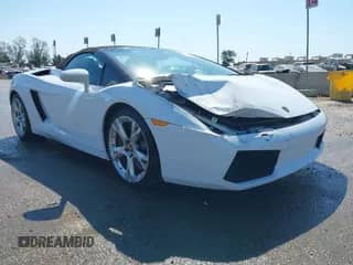 2008 Lamborghini Gallardo с VIN ZHWGU22T18LA07324, выставлен на аукционе IAAI как лот 41835407 с пробегом 26 552 миль миль и . История ставок и продаж доступна на DreamBid. Изображение 1.