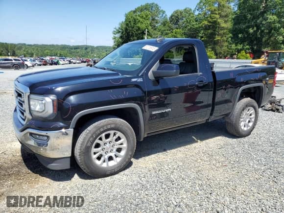 2018 GMC Sierra 1500 SLE с VIN 1GTN2MEC9JZ229140, выставлен на аукционе Copart как лот 61215915 с пробегом 143 776 миль миль и Списание • Salvage title. История ставок и продаж доступна на DreamBid. Изображение 1.