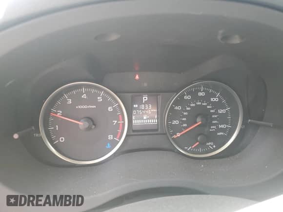 2016 Subaru Impreza 2.0i z VIN JF1GPAA65G8239886, wystawiony jako Copart lot #81267325 z przebiegiem 75 446 mil mil oraz Szkoda całkowita • Salvage title. Historia ofert i sprzedaży dostępna na DreamBid. Obrazek 9.