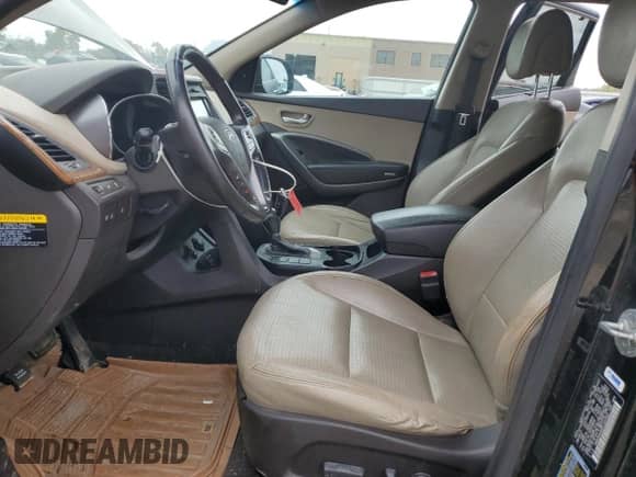 2013 Hyundai Santa Fe Limited with VIN KM8SR4HF2DU000980, listed as a Copart auction lot 85584335 with 185,143 mi miles and Clean title. Bid and sale history available at DreamBid. Image 7.