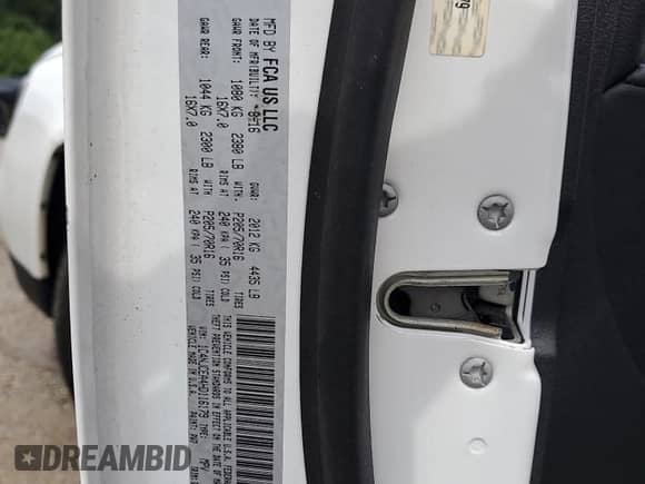 2017 Jeep Compass Latitude with VIN 1C4NJCEA4HD116179, listed as a Copart auction lot 67472695 with 126,749 mi miles and Salvage title. Bid and sale history available at DreamBid. Image 12.