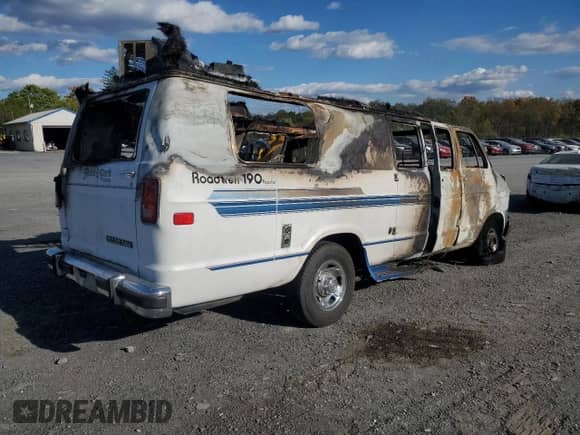 1993 Dodge Cargo with VIN 2B6JB31Y4PK525516, listed as a Copart auction lot 75605844 with Not provided miles and Salvage title. Bid and sale history available at DreamBid. Image 3.