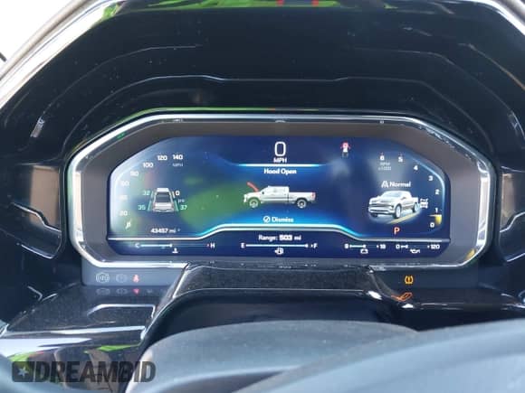 2022 Chevrolet Silverado 1500 RST z VIN 3GCUDEET8NG680920, wystawiony jako IAAI lot #41595611 z przebiegiem 43 457 mil mil oraz . Historia ofert i sprzedaży dostępna na DreamBid. Obrazek 7.