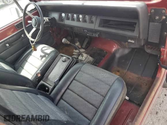 1987 Jeep Wrangler with VIN 2BCCV8137HB529480, listed as a Copart auction lot 60081245 with 717,279 mi miles and Clean title. Bid and sale history available at DreamBid. Image 8.