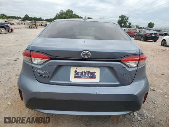 2021 Toyota Corolla L with VIN JTDDPMAE3MJ166317, listed as a Copart auction lot 66701175 with 90,429 mi miles and Salvage title. Bid and sale history available at DreamBid. Image 6.