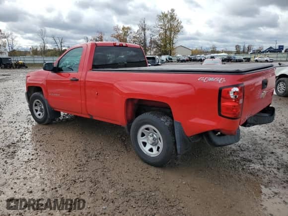 2016 Chevrolet Silverado 1500 Work Truck с VIN 1GCNKNEC5GZ165452, выставлен на аукционе Copart как лот 89796095 с пробегом 35 490 миль миль и Списание • Salvage title. История ставок и продаж доступна на DreamBid. Изображение 2.