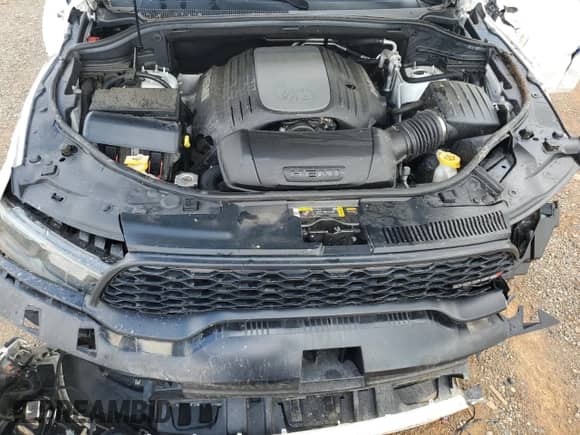 2022 Dodge Durango R/T with VIN 1C4SDJCT7NC230522, listed as a Copart auction lot 64984785 with 59,090 mi miles and Salvage title. Bid and sale history available at DreamBid. Image 12.