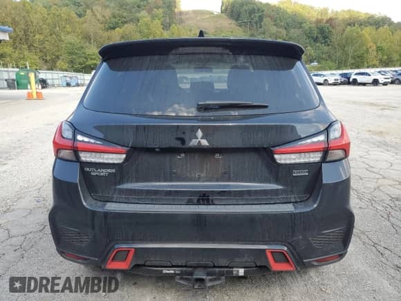2020 Mitsubishi Outlander ES with VIN JA4AR3AU2LU020187, listed as a Copart auction lot 81182715 with 88,226 mi miles and Salvage title. Bid and sale history available at DreamBid. Image 6.