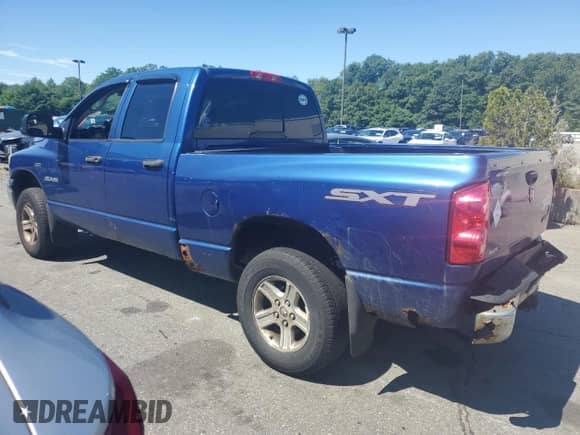 2008 Dodge 1500 SLT с VIN 1D7HU18228J242688, выставлен на аукционе Copart как лот 65246115 с пробегом 148 286 миль миль и Списание • Salvage title. История ставок и продаж доступна на DreamBid. Изображение 2.