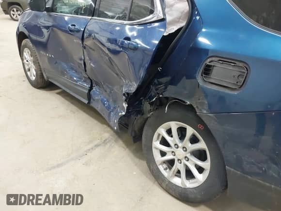 2020 Chevrolet Equinox LT with VIN 3GNAXUEV6LL281537, listed as a IAAI auction lot 42951948 with 48,256 mi miles and . Bid and sale history available at DreamBid. Image 6.