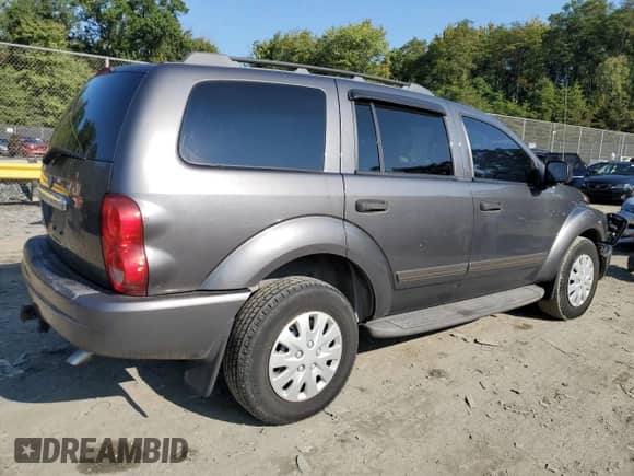 2004 Dodge Durango SLT with VIN 1D4HB48N34F144345, listed as a Copart auction lot 72350744 with 207,136 mi miles and Salvage title. Bid and sale history available at DreamBid. Image 3.