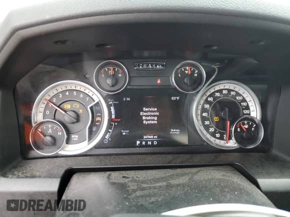 2015 Ram 1500 Outdoorsman с VIN 1C6RR7LG3FS527288, выставлен на аукционе Copart как лот 56962685 с пробегом 247 848 миль миль и Списание • Salvage title. История ставок и продаж доступна на DreamBid. Изображение 9.