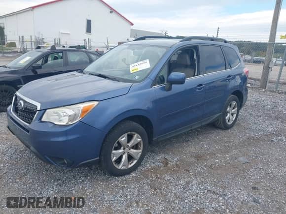2014 Subaru Forester Limited z VIN JF2SJAHC0EH440983, wystawiony jako IAAI lot #43439559 z przebiegiem 168 889 mil mil oraz . Historia ofert i sprzedaży dostępna na DreamBid. Obrazek 2.