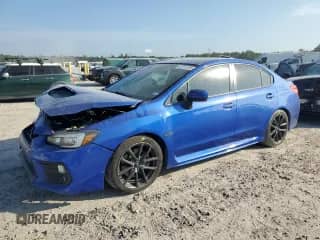 2018 Subaru WRX Premium with VIN JF1VA1C64J8806814, listed as a Copart auction lot 82754155 with 101,537 mi miles and Salvage title. Bid and sale history available at DreamBid. Image 1.