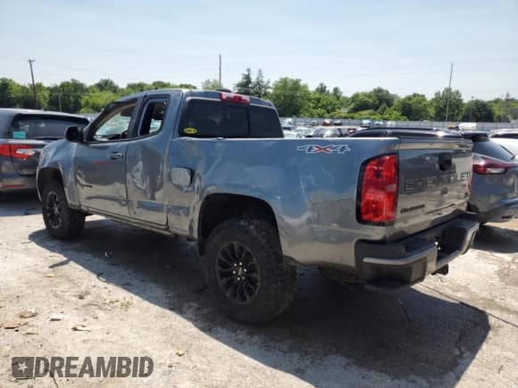 2022 Chevrolet Colorado 4WD LT с VIN 1GCHTCEN7N1108505, выставлен на аукционе Copart как лот 58695385 с пробегом 10 565 миль миль и Списание • Salvage title. История ставок и продаж доступна на DreamBid. Изображение 2.