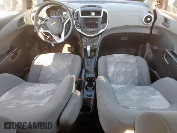 2020 Chevrolet Sonic LT with VIN 1G1JG6SB9L4112755, listed as a Copart auction lot 80448395 with 123,879 mi miles and Salvage title. Bid and sale history available at DreamBid. Image 8.