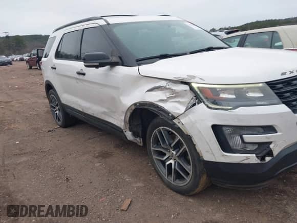 2017 Ford Explorer with VIN 1FM5K8GP4HGD95328, listed as a IAAI auction lot 41386297 with 163,282 mi miles and . Bid and sale history available at DreamBid. Image 6.
