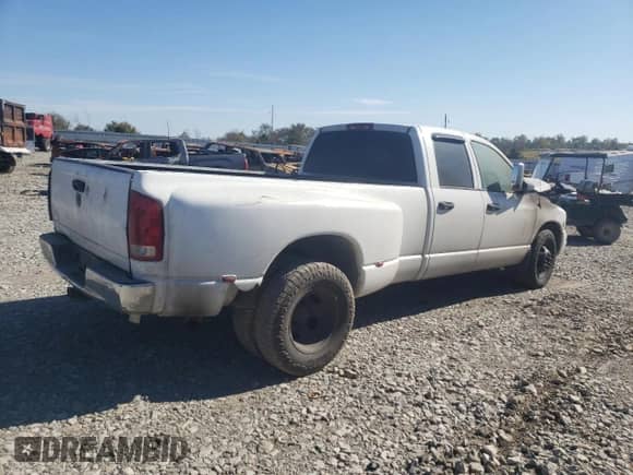 2003 Dodge 3500 ST with VIN 3D7MA48C13G785560, listed as a Copart auction lot 75543154 with Not provided miles and Salvage title. Bid and sale history available at DreamBid. Image 3.