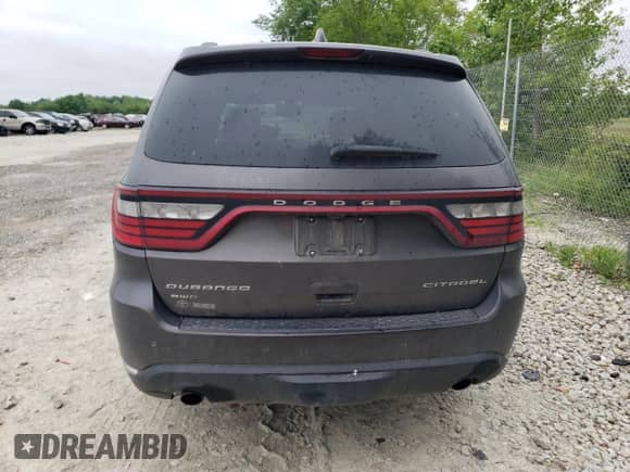 2014 Dodge Durango Citadel with VIN 1C4RDJEG2EC419951, listed as a Copart auction lot 58592995 with 162,754 mi miles and Non repairable. Bid and sale history available at DreamBid. Image 6.