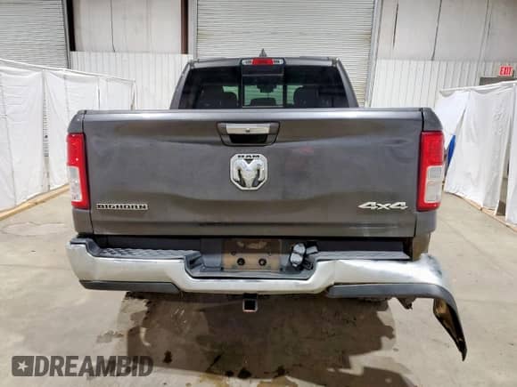2019 Ram 1500 Big Horn with VIN 1C6RRFFG9KN791226, listed as a Copart auction lot 84821005 with 93,962 mi miles and Clean title. Bid and sale history available at DreamBid. Image 6.
