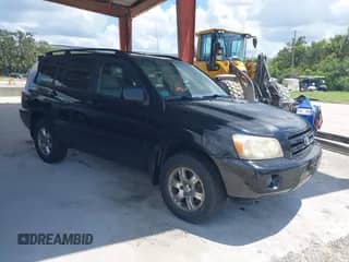 2006 Toyota Highlander w/3rd Row with VIN JTEEP21A360170071, listed as a IAAI auction lot 43006887 with 149,527 mi miles and . Bid and sale history available at DreamBid. Image 1.