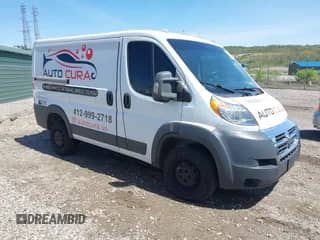 2016 Ram ProMaster Cargo z VIN 3C6TRVNG6GE106564, wystawiony jako IAAI lot #42167824 z przebiegiem 159 340 mil mil oraz . Historia ofert i sprzedaży dostępna na DreamBid. Obrazek 1.