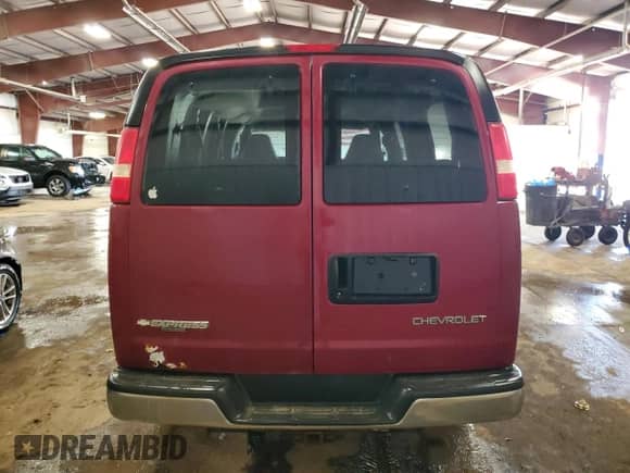 2006 Chevrolet Express Passenger с VIN 1GAHG35U961272036, выставлен на аукционе Copart как лот 43362255 с пробегом 214 994 миль миль и Чистый • Clean title. История ставок и продаж доступна на DreamBid. Изображение 6.