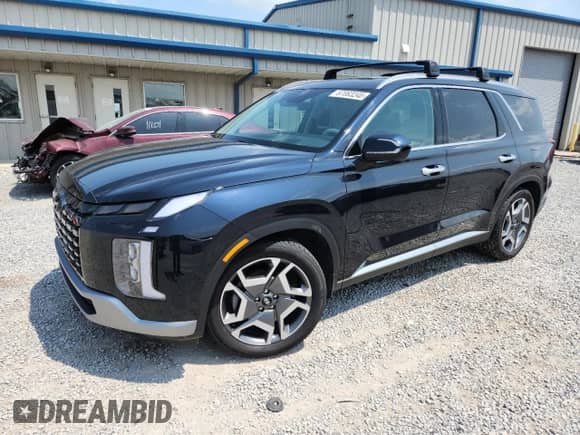2023 Hyundai Palisade Limited z VIN KM8R5DGE0PU538438, wystawiony jako Copart lot #67063245 z przebiegiem 67 357 mil mil oraz Szkoda całkowita • Salvage title. Historia ofert i sprzedaży dostępna na DreamBid. Obrazek 1.