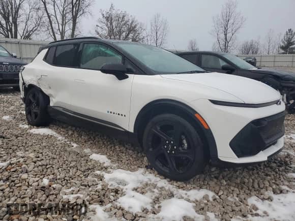 2024 Chevrolet Equinox with VIN 3GN7DRRP1RS297638, listed as a Copart auction lot 85987414 with Not provided miles and Salvage title. Bid and sale history available at DreamBid. Image 4.