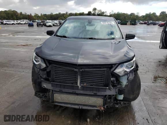 2018 Chevrolet Equinox LS z VIN 2GNAXREV8J6130116, wystawiony jako Copart lot #80818185 z przebiegiem 107 701 mil mil oraz Szkoda całkowita • Salvage title. Historia ofert i sprzedaży dostępna na DreamBid. Obrazek 5.