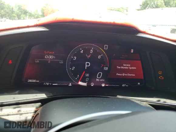 2020 Chevrolet Corvette 2LT с VIN 1G1Y72D48L5000755, выставлен на аукционе Copart как лот 55525194 с пробегом 28 030 миль миль и Списание • Salvage title. История ставок и продаж доступна на DreamBid. Изображение 9.