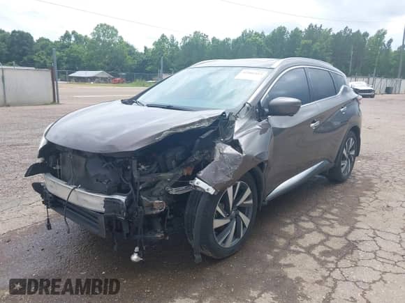 2018 Nissan Murano SV z VIN 5N1AZ2MG3JN116290, wystawiony jako IAAI lot #42501553 z przebiegiem 127 034 mil mil oraz . Historia ofert i sprzedaży dostępna na DreamBid. Obrazek 6.