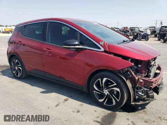 2022 Chevrolet Bolt EV 2LT с VIN 1G1FX6S07N4129576, выставлен на аукционе Copart как лот 65082725 с пробегом 52 164 миль миль и Списание • Salvage title. История ставок и продаж доступна на DreamBid. Изображение 4.