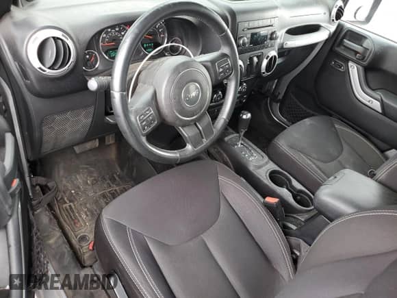 2014 Jeep Wrangler Sahara с VIN 1C4AJWBG5EL221498, выставлен на аукционе Copart как лот 69698425 с пробегом 43 821 миль миль и Списание • Salvage title. История ставок и продаж доступна на DreamBid. Изображение 8.
