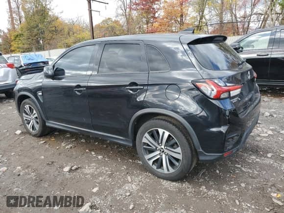 2021 Mitsubishi Outlander ES with VIN JA4APUAU3MU027310, listed as a Copart auction lot 90996405 with 142,233 mi miles and Clean title. Bid and sale history available at DreamBid. Image 2.