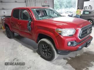 2021 Toyota Tacoma SR with VIN 5TFCZ5AN0MX244836, listed as a IAAI auction lot 42748561 with 78,454 mi miles and . Bid and sale history available at DreamBid. Image 1.